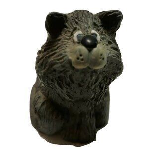 Russ Kathleen Kelly Critter Factory Bear 1991 Black 1 1/2"